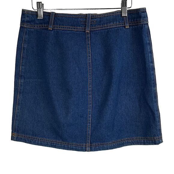 Anthropologie Blue Denim Mini Skirt | Size: 6 - Picture 3 of 5